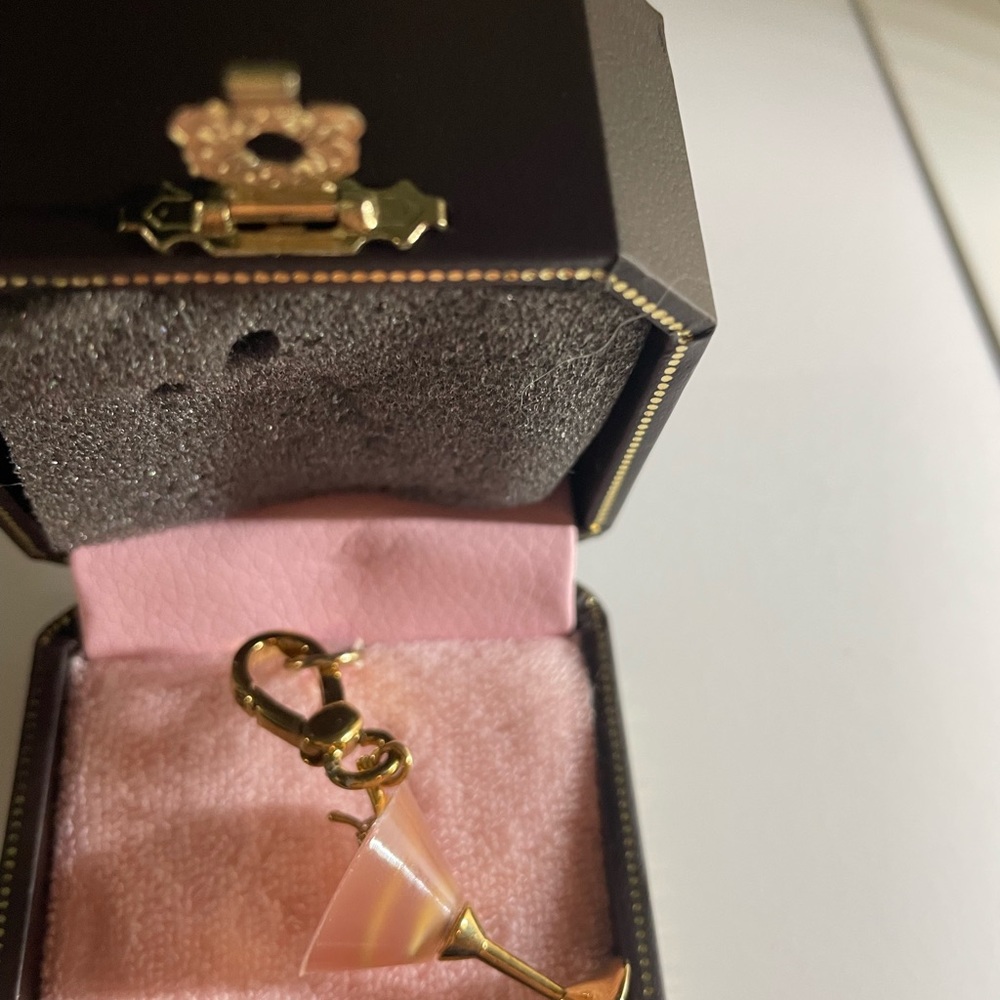 Juicy Couture Rare Martini Glass Charm - Picture 6 of 11